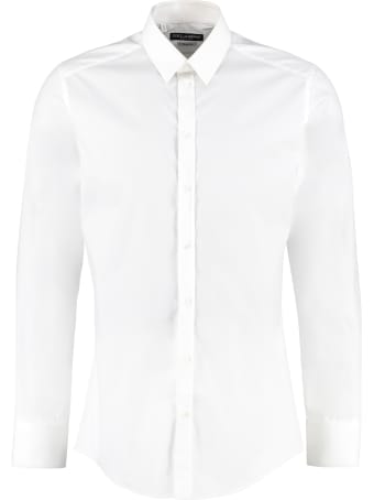 Dolce & Gabbana Stretch Poplin Shirt