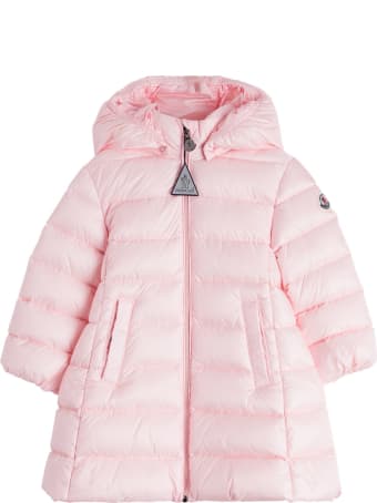 Moncler Long Majeure Down Jacket In Nylon