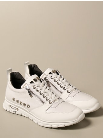 Paciotti 4US Sneakers Paciotti 4us Sneakers In Smooth And Textured Leather