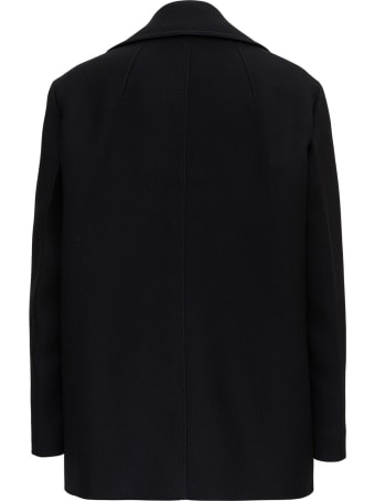 Patou Double Breasted Blazer With Side Inlay