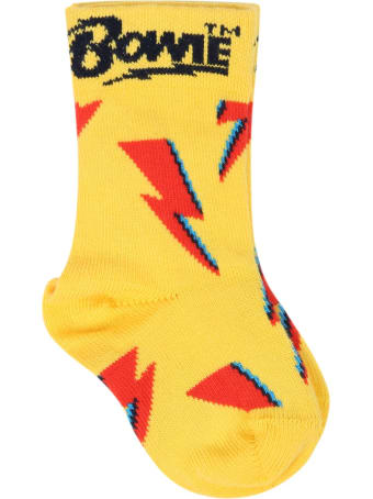 Happy Socks Set Multicolor For Babykids With Thunders