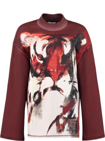 Kenzo Printed Crew-neck Sweatshirt