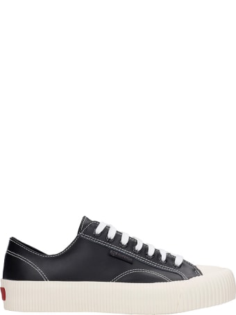 Superga Cotseu Sneakers In Black Leather