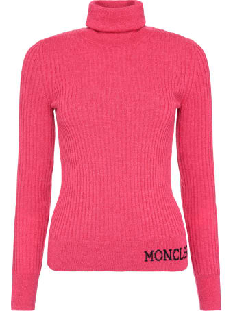 Moncler Ribbed Knit Turtleneck Pullover