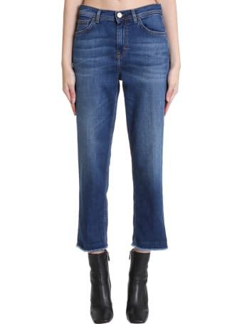 Haikure Bruxelles Jeans In Cyan Denim