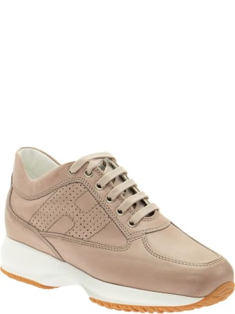 Hogan Interactive In Leather With Perforated Hogan Monogram