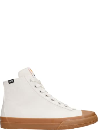 Camper Camaleon Sneakers In White Canvas