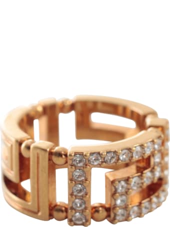 Versace Metal And Strass Fashion Jewelry