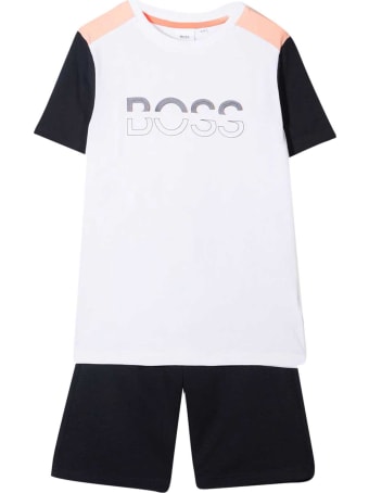 Hugo Boss Complete With T-shirt And Sports Shorts