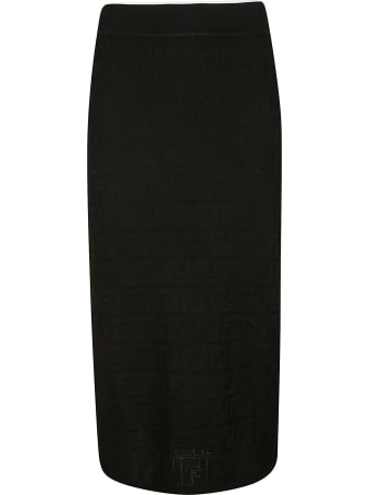 Fendi All-over Patterned Skirt