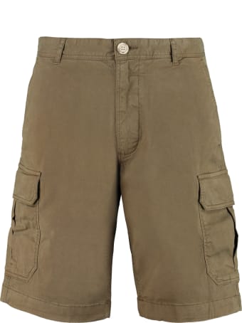 Woolrich Cotton Cargo Bermuda Shorts