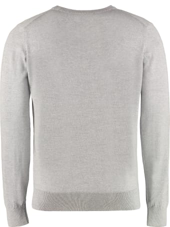 Maison Kitsuné Wool Crew-neck Pullover