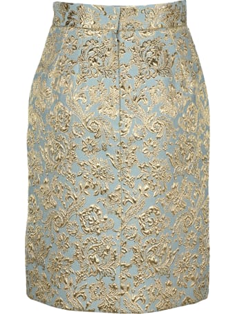 Dolce & Gabbana Dolce&gabbana Lamé Jacquard Skirt