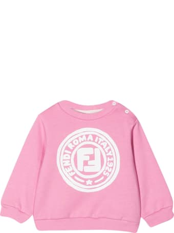 Fendi Pink Ff Sweatshirt