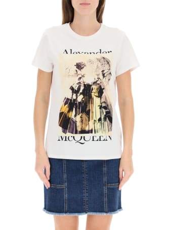 Alexander McQueen Trompe L'oeil Print T-shirt