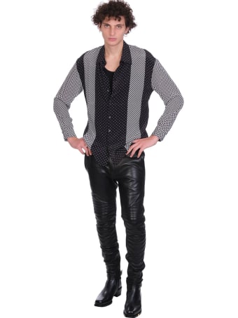 Jacob Lee Shirt In Black Silk