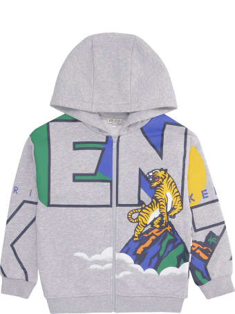 Kenzo Kids Printed Cotton Sweatshirt