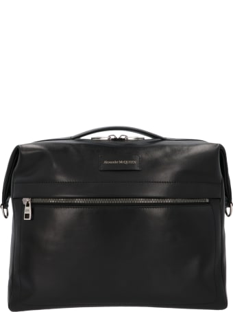Alexander McQueen Logo-patch Tote Bag
