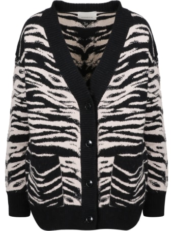 Laneus Animalier Cardigan