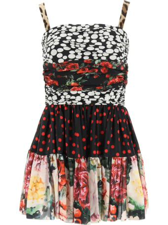 Dolce & Gabbana Patchwork Mini Dress