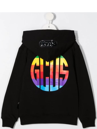 GCDS Mini Logo Print Hoodie