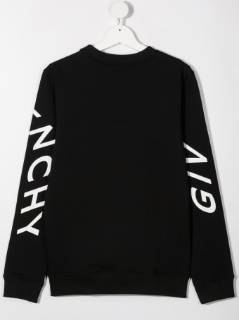 Givenchy Cotton Sweatshirt With Logo Print