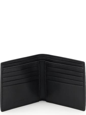 Alexander McQueen Crocodile Print Bi-fold Wallet
