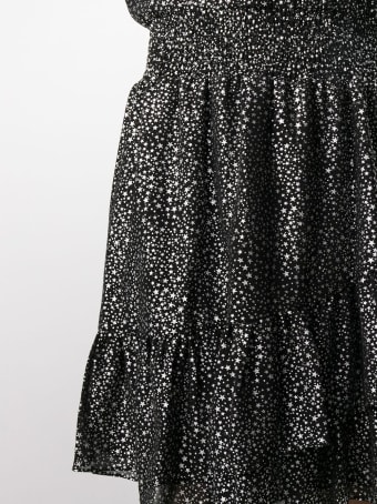 MICHAEL Michael Kors Spaced Galaxy Flounce Dress