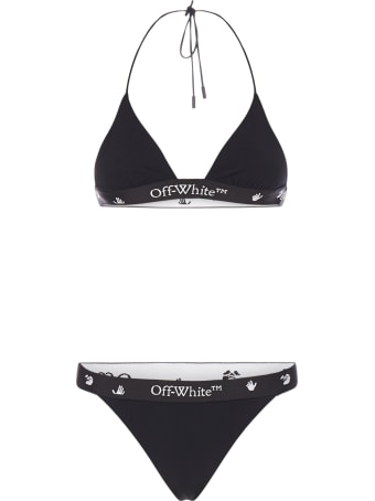 Off-White Logo Tape Bikini