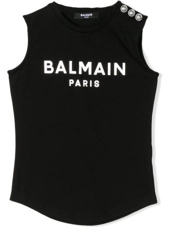 Balmain Tank Top With Buttons