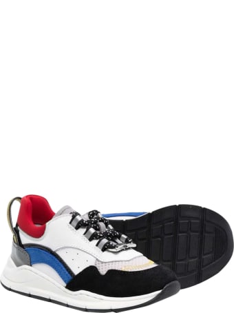 Dsquared2 Color-block Design Sneakers
