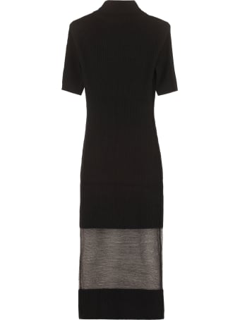 Elisabetta Franchi Celyn B. Turtleneck Sweater-dress