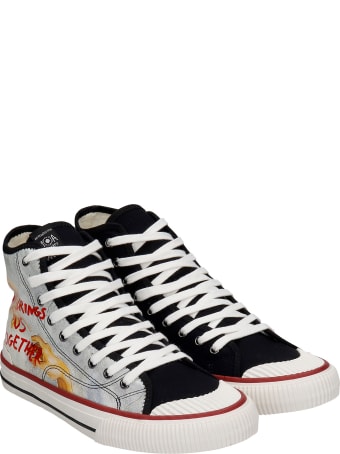 M.O.A. master of arts Sneakers In Black Canvas