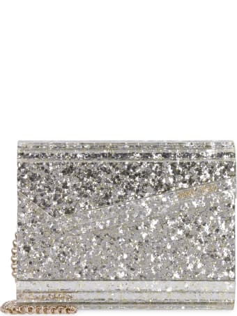 Jimmy Choo Candy Glitter Box Clutch