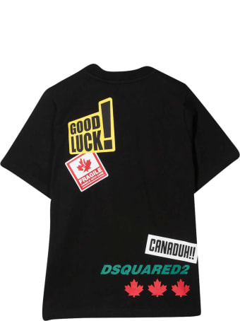 Dsquared2 Black Teen T-shirt