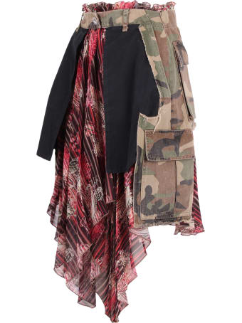Ben Taverniti Unravel Project Unravel Project Polyester Skirt