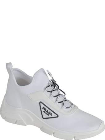 Prada Side Embossed Logo Sneakers