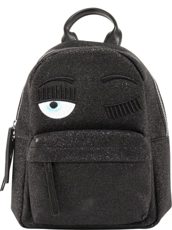Chiara Ferragni Winking Eye Glitter Backpack