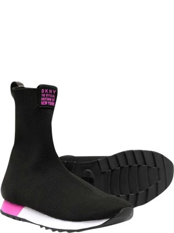 DKNY Black Sock Sneakers