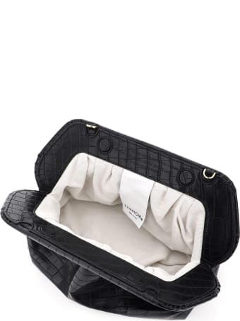 THEMOIRè Bios Croco Vegan Leather Clutch