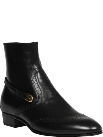 Gucci Bootie Leather Ls Quentin