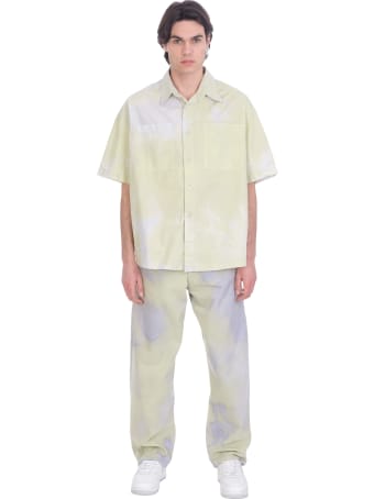 Bonsai Jeans In Green Cotton