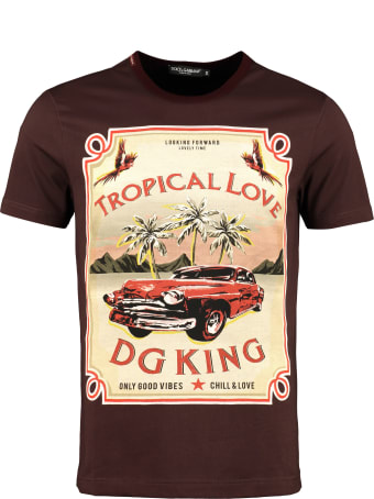 Dolce & Gabbana Printed Cotton T-shirt