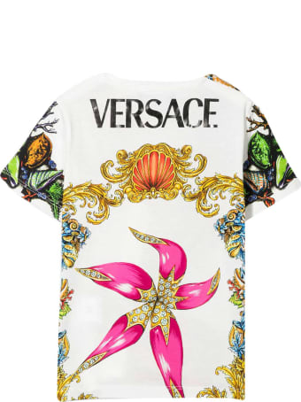 Young Versace Print T-shirt