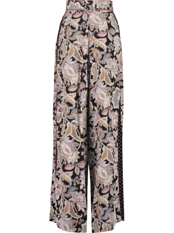 Zimmermann Printed Silk Pants