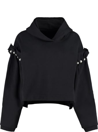 Mother Of Pearl Eliza Cropped Hoodie