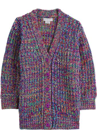 Stella McCartney Kids Space Muliticolor Cardigan