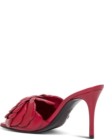 Valentino Garavani Atelier 03 Rose Edition Leather Mules