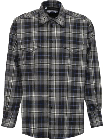 MSGM Checked Flannel Shirt