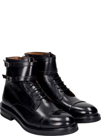 Malone Souliers George Ankle Boots In Black Leather